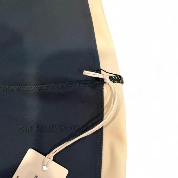 Cream Yoga Emerald Green Hana 7/8 Leggings Womens activewear Yoga - Picture 2 of 3